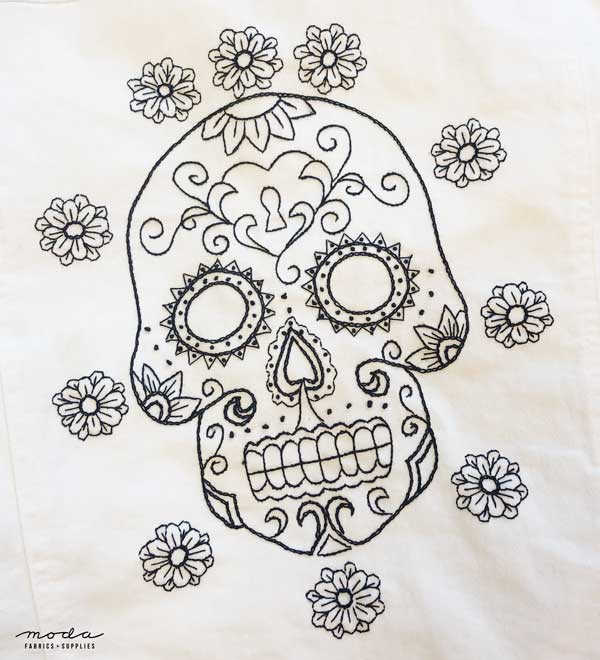 Aurifil 12wt. Sugar Skull