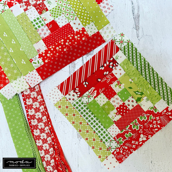 CT Holiday Stitch-a-Long Pieced Block 2