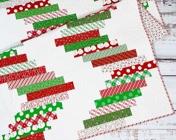 UnBoxed MMS Merry & Bright AQD Ribbon Candy Quilt