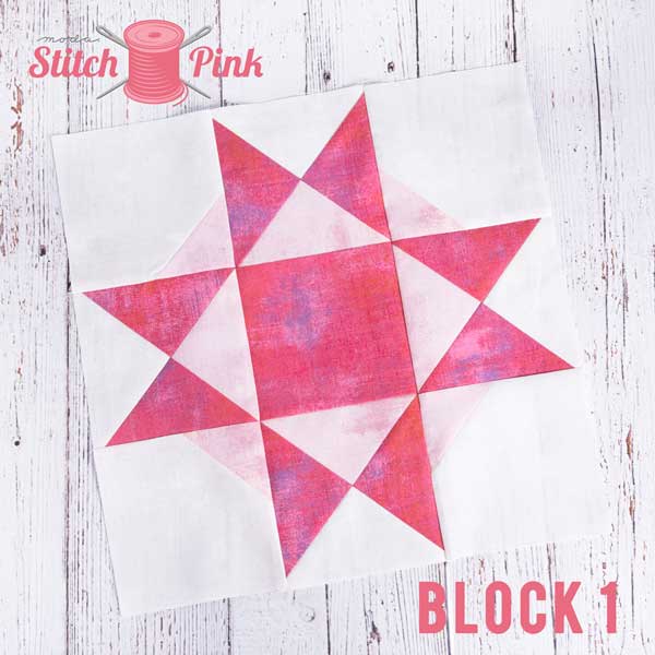 CT Stitch Pink 2020 Block 1