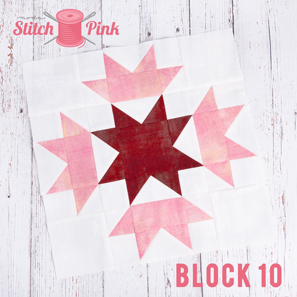 Stitch Pink Block 10 Helen