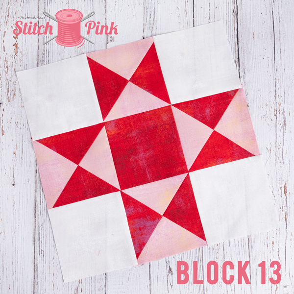 Stitch Pink Block 13 Rock 'n Roll