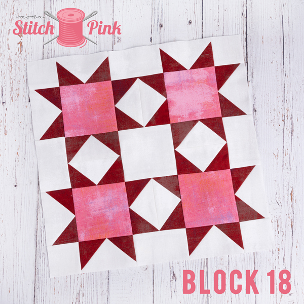 Stitch Pink Block 18 Catch A Falling Star