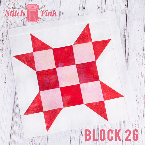 Stitch Pink Block 26 City Girl