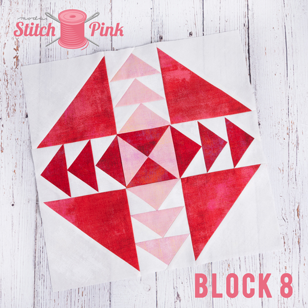 Stitch Pink Block 8 Fly Away Home