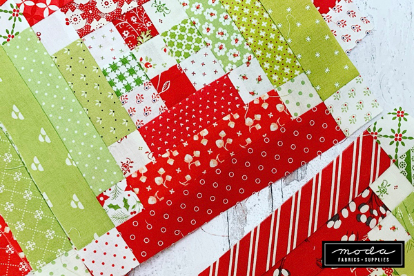 MODA FABRICS - Swell Christmas - Plaid - Green/Red - 31122-18 31122-18 -  Quilt in a Day / Quilt Fabric