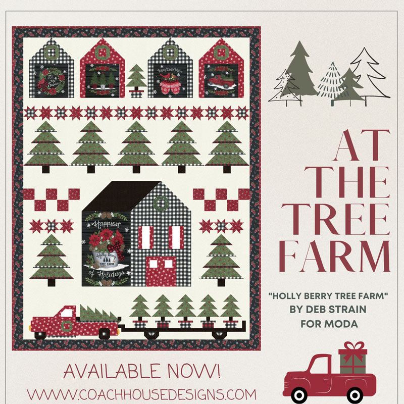 Moda Holly Berry Tree Farm Jelly Roll