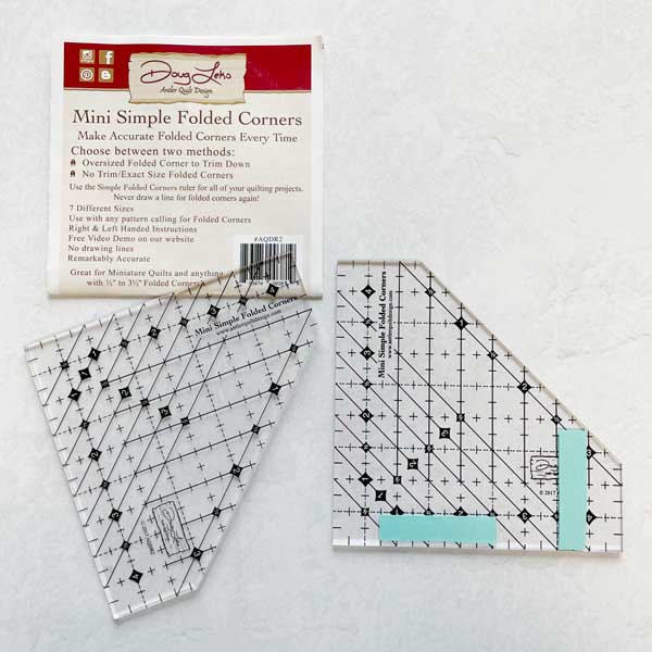 CT BH4 Block 1 - Simple Folded Corner Ruler