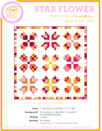 PJR 2024 Star Flower Pattern