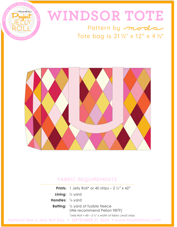 PJR 2024 Windsor Tote Pattern