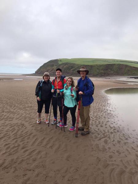 Kate Hay family hike