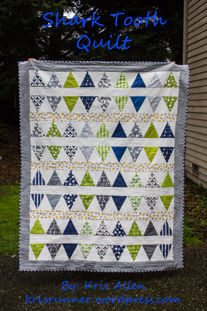 Shark Tooth Title Quilt -