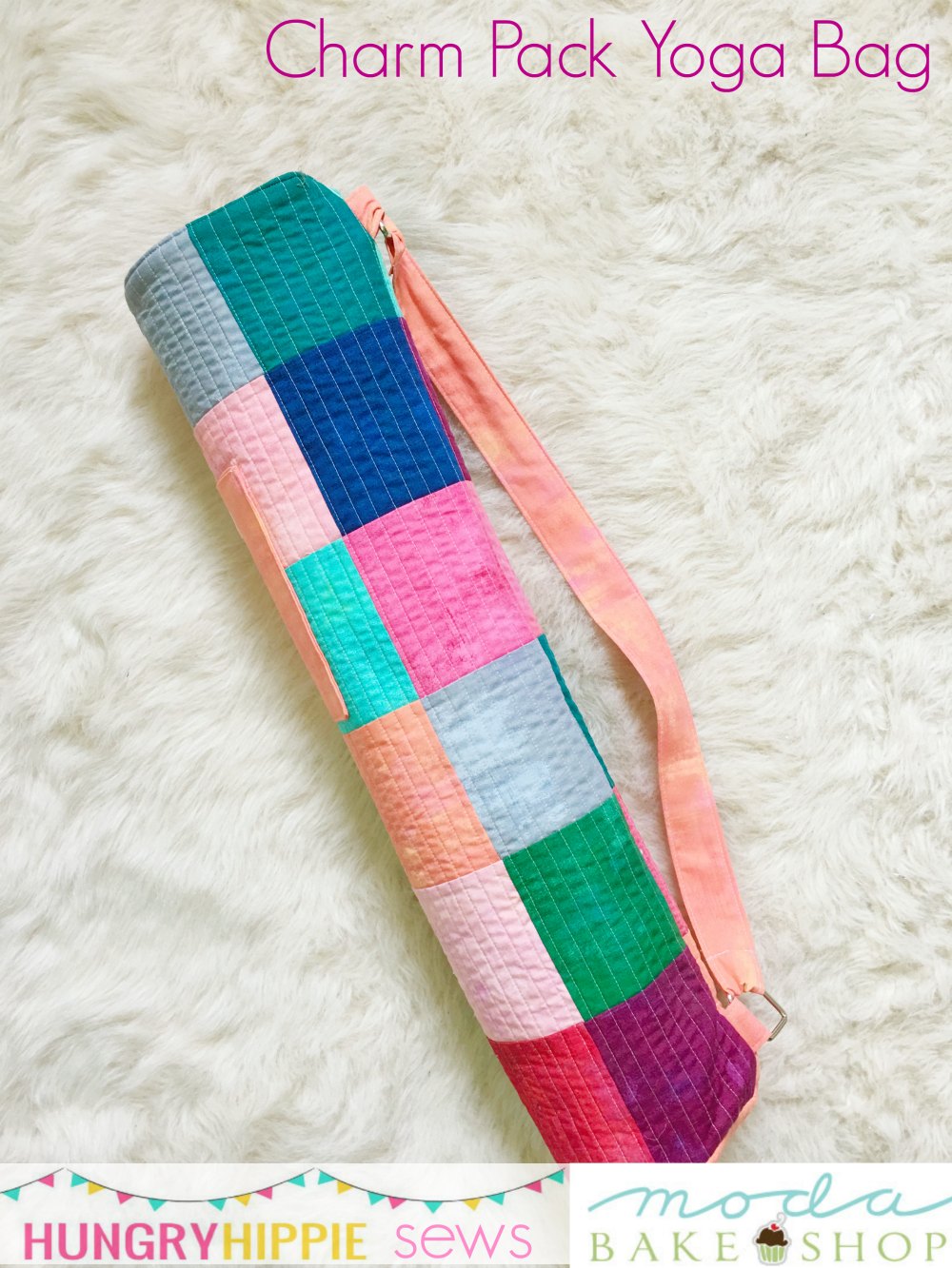 PATTERN: Yemi Yoga Mat Bag (mint/rose only) — Visuvio's Crafts