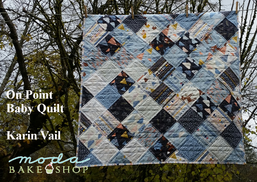 Charm Pack Baby Quilt Tutorial