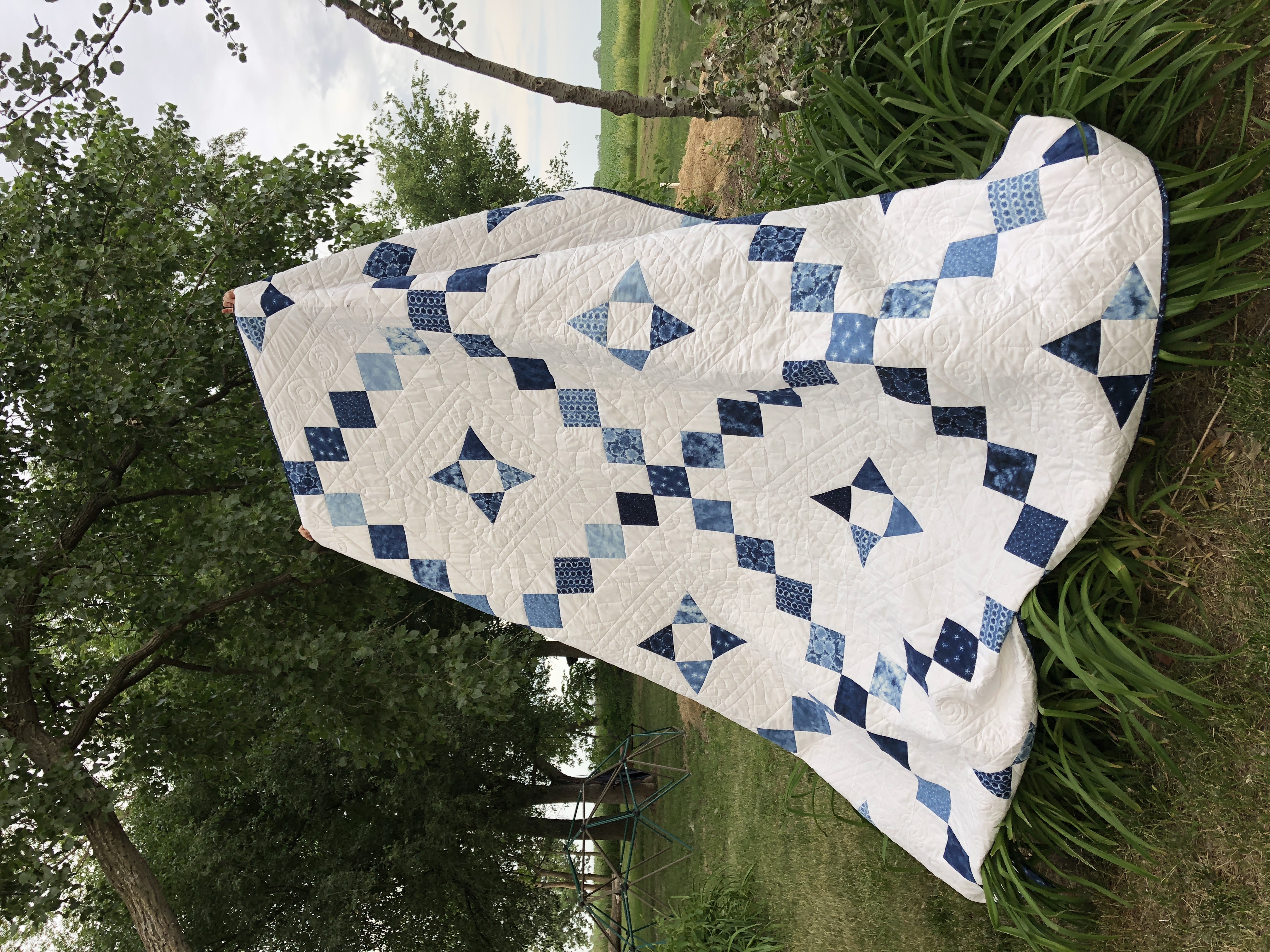 Singing the Blues Quilt | modafabrics.com